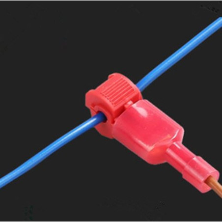 Skarvklämmor m. flatstift RÖD [20-871]