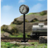 Stationsklocka H0 m. belysning [1750]