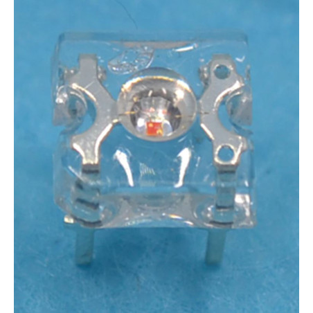 Lysdiod 3mm VarmVit 10-pack [30-020]