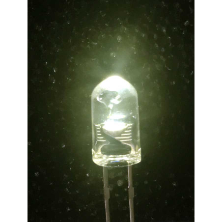 Lysdiod 5mm vit (30-510]