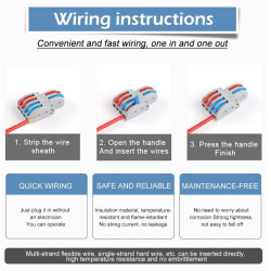 Kabelsplitter 2 ' 1-4, 5-pack [222-424]