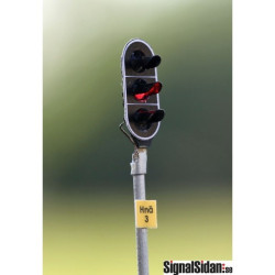 Byggsats svensk Huvudsignal 3-ljus