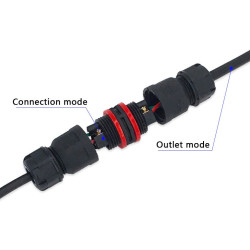 Kabelskarv vattentät 3-pol [20-4010]