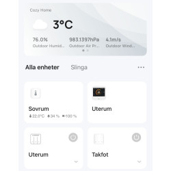 Termometer/Hygrometer WiFi [82-427]