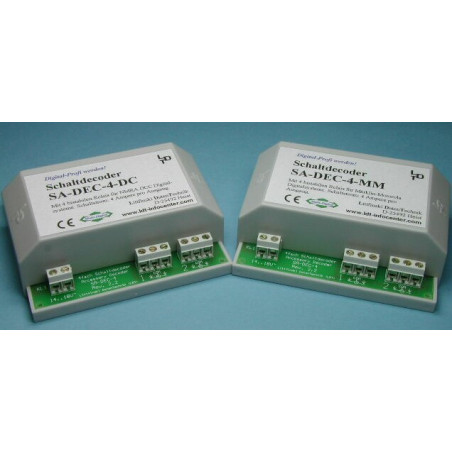 Relä dekoder - DCC