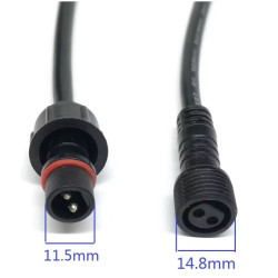 Kabelskarv vattentät 2-pol [20-4038]