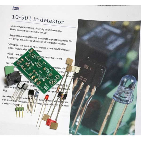 IR-detektor, byggsats