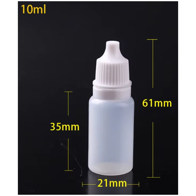 Plastflaska 10ml 5-pack[36-310]