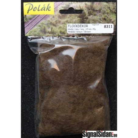 Flockdekor - 4,5mm - Brun [8311]