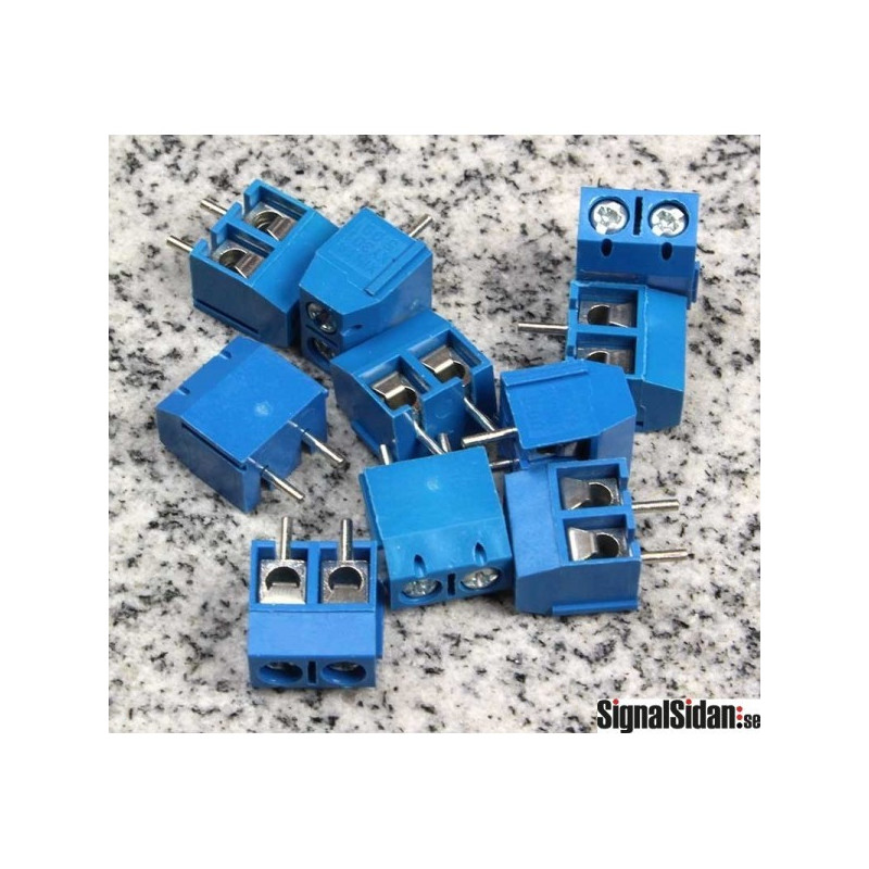 Skruvlist 2-pol 10-pack [10-151]