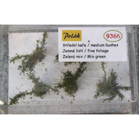 Medium buskar - AspGrön [9366]