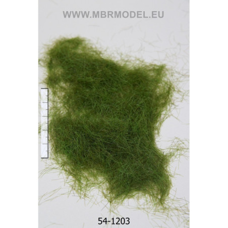 Statiskt Gräs 12mm Skogsgrön [54-1203]